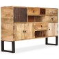 Credenza in Legno Massello di Mango 140x30x80 cm Credenza in Legno Massello di Mango 140x30x80 cm
