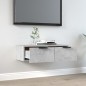 Armadietto a Muro Grigio Cemento 68x30x20 cm Legno Multistrato Armadietto a Muro Grigio Cemento 68x30x20 cm Legno Multistrato