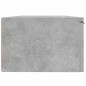 Armadietto a Muro Grigio Cemento 68x30x20 cm Legno Multistrato Armadietto a Muro Grigio Cemento 68x30x20 cm Legno Multistrato