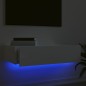 Mobile Porta TV con Luci LED Bianco Lucido 60x35x15,5 cm Mobile Porta TV con Luci LED Bianco Lucido 60x35x15,5 cm