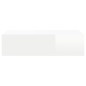Mobile Porta TV con Luci LED Bianco Lucido 60x35x15,5 cm Mobile Porta TV con Luci LED Bianco Lucido 60x35x15,5 cm