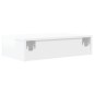 Mobile Porta TV con Luci LED Bianco Lucido 60x35x15,5 cm Mobile Porta TV con Luci LED Bianco Lucido 60x35x15,5 cm
