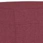 Set di Divani 4 pz con Cuscini Rosso Vino in Tessuto Set di Divani 4 pz con Cuscini Rosso Vino in Tessuto