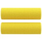 Set di Divani 2 pz con Cuscini Giallo Chiaro in Tessuto Set di Divani 2 pz con Cuscini Giallo Chiaro in Tessuto