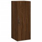 Credenza Rovere Marrone 34,5x34x180 cm in Legno Multistrato Credenza Rovere Marrone 34,5x34x180 cm in Legno Multistrato