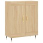 Credenza Rovere Sonoma 69,5x34x180 cm in Legno Multistrato Credenza Rovere Sonoma 69,5x34x180 cm in Legno Multistrato