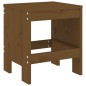 Set da Bistrot da Giardino 3 pz Miele in Legno Massello di Pino Set da Bistrot da Giardino 3 pz Miele in Legno Massello di Pino