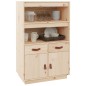 Credenza 67x40x108,5 cm in Legno Massello di Pino Credenza 67x40x108,5 cm in Legno Massello di Pino