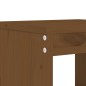 Set da Bistrot da Giardino 3 pz Miele in Legno Massello di Pino Set da Bistrot da Giardino 3 pz Miele in Legno Massello di Pino
