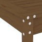 Set da Bistrot da Giardino 3 pz Miele in Legno Massello di Pino Set da Bistrot da Giardino 3 pz Miele in Legno Massello di Pino