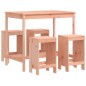 Set da Bar da Giardino 5 pz in Legno Massello di Douglas Set da Bar da Giardino 5 pz in Legno Massello di Douglas