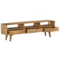 Mobile Porta TV in Legno Massello di Mango 140x30x41 cm Mobile Porta TV in Legno Massello di Mango 140x30x41 cm