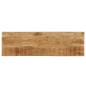 Tavolo Consolle 120x35x76 cm Legno Massello di Mango e Acciaio Tavolo Consolle 120x35x76 cm Legno Massello di Mango e Acciaio
