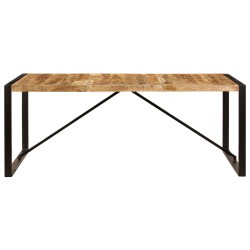 Tavolo da Pranzo 200x100x75 cm in Legno Massello di Mango