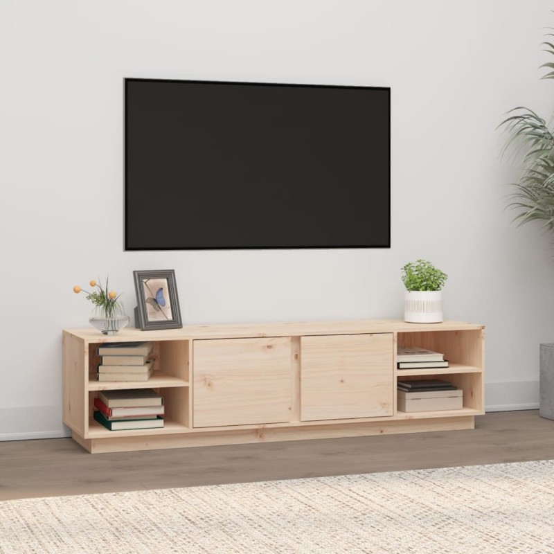 Mobile Porta TV 156x40x40 cm in Legno Massello di Pino Mobile Porta TV 156x40x40 cm in Legno Massello di Pino