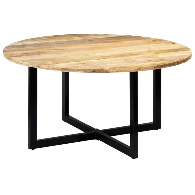 Tavolo da Pranzo 150x73 cm in Legno Massello di Mango Tavolo da Pranzo 150x73 cm in Legno Massello di Mango