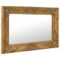 Specchio da Parete Stile Barocco 60x40 cm Oro Specchio da Parete Stile Barocco 60x40 cm Oro