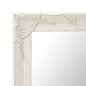 Specchio da Parete Stile Barocco 50x80 cm Bianco Specchio da Parete Stile Barocco 50x80 cm Bianco