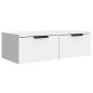 Armadietto a Muro Bianco 68x30x20 cm in Legno Multistrato Armadietto a Muro Bianco 68x30x20 cm in Legno Multistrato