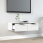 Armadietto a Muro Bianco 68x30x20 cm in Legno Multistrato Armadietto a Muro Bianco 68x30x20 cm in Legno Multistrato