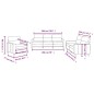 Set di Divani 3 pz con Cuscini Grigio Chiaro in Tessuto Set di Divani 3 pz con Cuscini Grigio Chiaro in Tessuto
