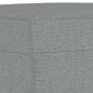 Set Divani 4 pz con Cuscini Grigio Chiaro in Tessuto Set Divani 4 pz con Cuscini Grigio Chiaro in Tessuto