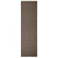 Tappeto in Sisal Naturale 100x350 cm Marrone Tappeto in Sisal Naturale 100x350 cm Marrone