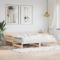Divano Letto con Letto Estraibile 90x200cm Legno Massello Pino Divano Letto con Letto Estraibile 90x200cm Legno Massello Pino