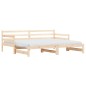 Divano Letto con Letto Estraibile 90x200cm Legno Massello Pino Divano Letto con Letto Estraibile 90x200cm Legno Massello Pino