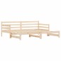 Divano Letto con Letto Estraibile 90x200cm Legno Massello Pino Divano Letto con Letto Estraibile 90x200cm Legno Massello Pino