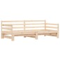 Divano Letto con Letto Estraibile 90x200cm Legno Massello Pino Divano Letto con Letto Estraibile 90x200cm Legno Massello Pino
