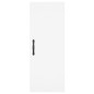 Credenza Bianca 34,5x34x180 cm in Legno Multistrato Credenza Bianca 34,5x34x180 cm in Legno Multistrato