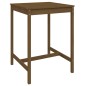 Set Bar da Giardino 3 pz Miele in Legno Massello di Pino Set Bar da Giardino 3 pz Miele in Legno Massello di Pino