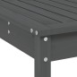 Set Bar da Giardino 5 pz Grigio in Legno Massello di Pino Set Bar da Giardino 5 pz Grigio in Legno Massello di Pino