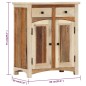 vidaXL Credenza 60x30x75 cm in Legno Massello di Recupero vidaXL Credenza 60x30x75 cm in Legno Massello di Recupero