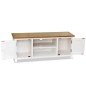 vidaXL Mobile TV 120x35x48 cm in Massello di Rovere