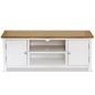 vidaXL Mobile TV 120x35x48 cm in Massello di Rovere