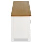 vidaXL Mobile TV 120x35x48 cm in Massello di Rovere