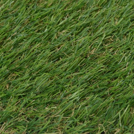 vidaXL Prato Artificiale 1x8 m/20 mm Verde