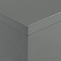 Tavolino da Caffè Grigio Lucido 85x55x31 cm in MDF Tavolino da Caffè Grigio Lucido 85x55x31 cm in MDF