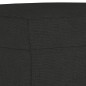 Set di Divani 3 pz con Cuscini Nero in Tessuto Set di Divani 3 pz con Cuscini Nero in Tessuto