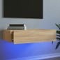 Mobile Porta TV con Luci LED Rovere Sonoma 60x35x15,5 cm Mobile Porta TV con Luci LED Rovere Sonoma 60x35x15,5 cm