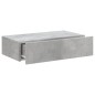 Mobile Porta TV con Luci LED Grigio Cemento 60x35x15,5 cm Mobile Porta TV con Luci LED Grigio Cemento 60x35x15,5 cm