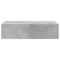 Mobile Porta TV con Luci LED Grigio Cemento 60x35x15,5 cm Mobile Porta TV con Luci LED Grigio Cemento 60x35x15,5 cm