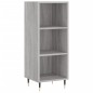 Credenza Grigio Sonoma 34,5x34x180 cm in Legno Multistrato Credenza Grigio Sonoma 34,5x34x180 cm in Legno Multistrato