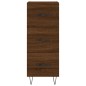 Credenza Rovere Marrone 34,5x34x180 cm in Legno Multistrato Credenza Rovere Marrone 34,5x34x180 cm in Legno Multistrato
