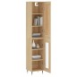 Credenza Rovere Sonoma 34,5x34x180 cm in Legno Multistrato Credenza Rovere Sonoma 34,5x34x180 cm in Legno Multistrato