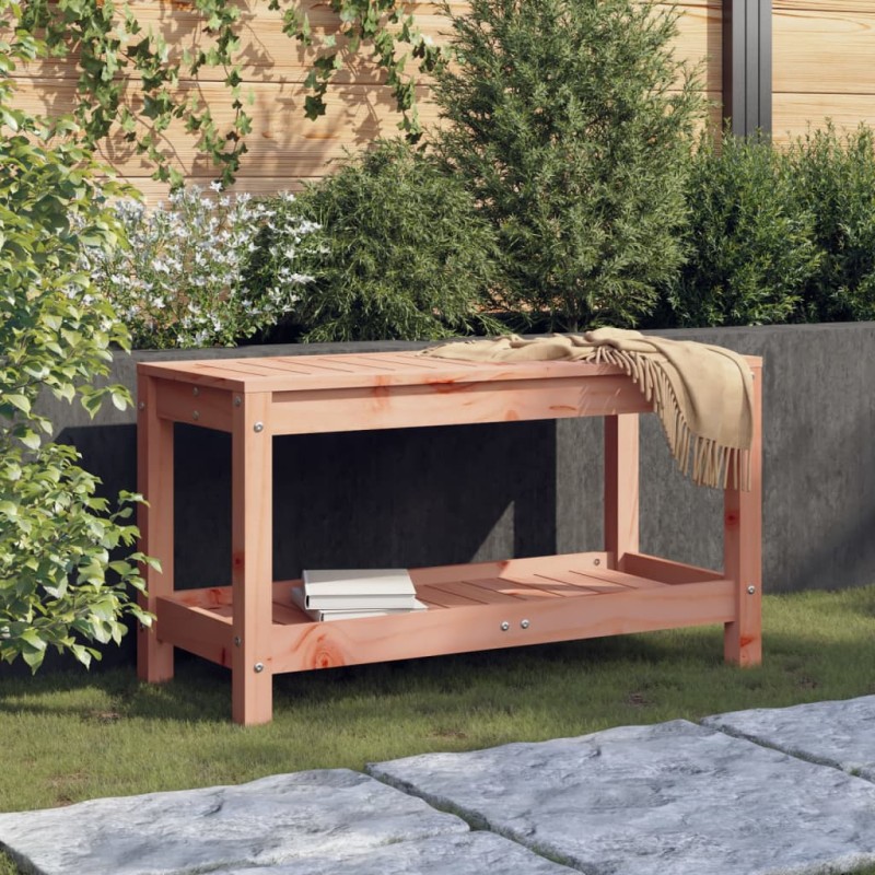 Panca da Giardino 82,5x35x45 cm in Legno Massello di Douglas Panca da Giardino 82,5x35x45 cm in Legno Massello di Douglas