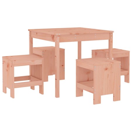 Set da Pranzo per Giardino 5 pz in Legno Massello di Douglas