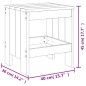 Set da Pranzo per Giardino 5 pz in Legno Massello di Douglas Set da Pranzo per Giardino 5 pz in Legno Massello di Douglas
